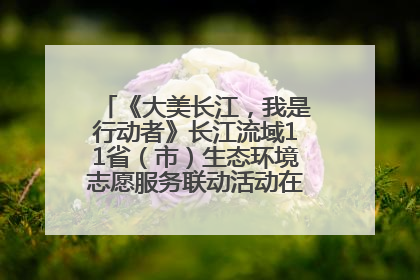 《大美长江，我是行动者》长江流域11省（市）生态环境志愿服务联动活动在江苏南通成功启动