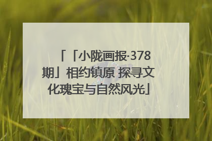 「小陇画报·378期」相约镇原 探寻文化瑰宝与自然风光