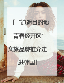 “逍遥目的地 青春经开区”文旅品牌推介走进韩国