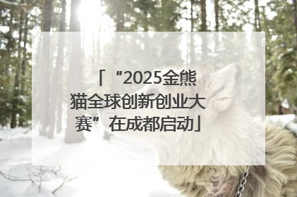 “2025金熊猫全球创新创业大赛”在成都启动