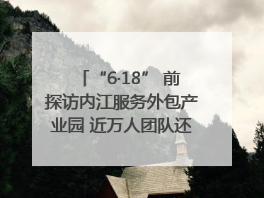“6·18” 前探访内江服务外包产业园 近万人团队还在不断拓展｜内江东兴“红”在哪⑤