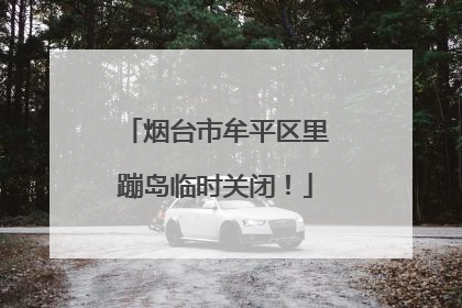 烟台市牟平区里蹦岛临时关闭！