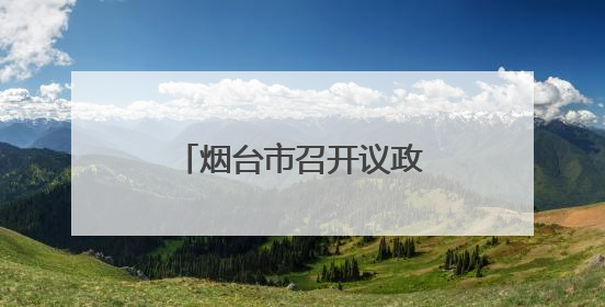 烟台市召开议政直达车——政协委员议政座谈会