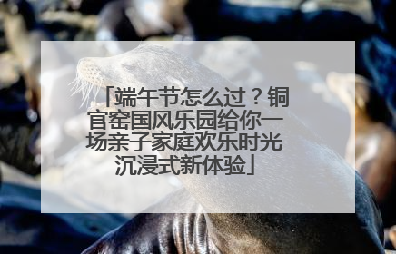 端午节怎么过？铜官窑国风乐园给你一场亲子家庭欢乐时光沉浸式新体验