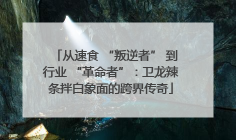 从速食 “叛逆者” 到行业 “革命者”：卫龙辣条拌白象面的跨界传奇