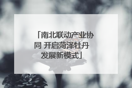南北联动产业协同 开启菏泽牡丹发展新模式