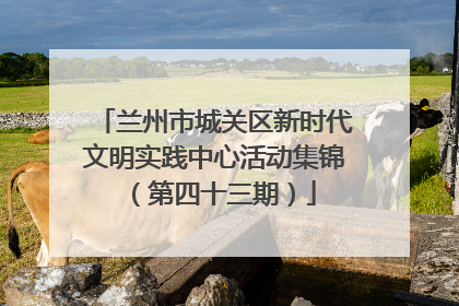 兰州市城关区新时代文明实践中心活动集锦（第四十三期）