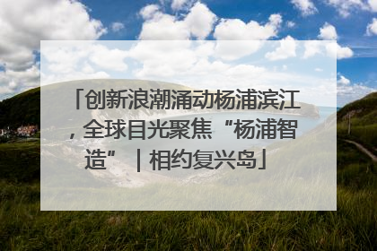 创新浪潮涌动杨浦滨江，全球目光聚焦“杨浦智造”｜相约复兴岛