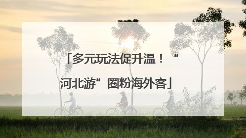 多元玩法促升温！“河北游”圈粉海外客