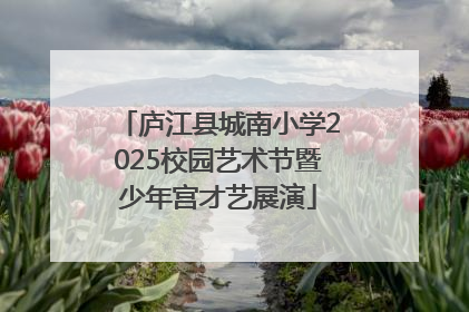 庐江县城南小学2025校园艺术节暨少年宫才艺展演
