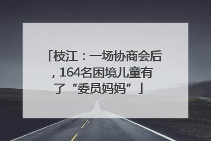 枝江：一场协商会后，164名困境儿童有了“委员妈妈”