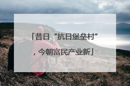 昔日“抗日堡垒村”，今朝富民产业新