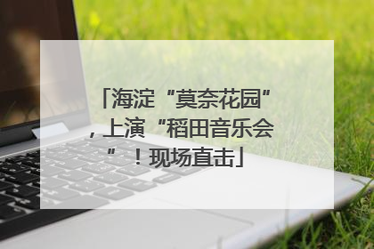 海淀“莫奈花园”，上演“稻田音乐会”！现场直击