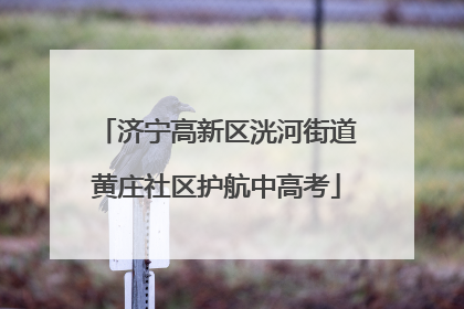 济宁高新区洸河街道黄庄社区护航中高考