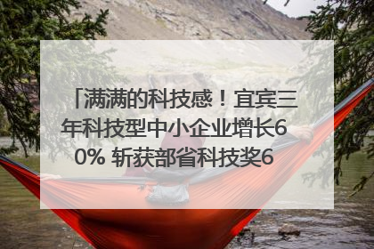 满满的科技感！宜宾三年科技型中小企业增长60% 斩获部省科技奖6项｜您牵挂的四川