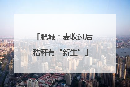 肥城：麦收过后秸秆有“新生”