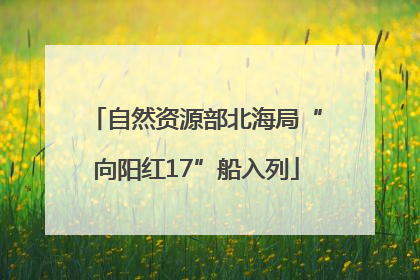 自然资源部北海局“向阳红17”船入列