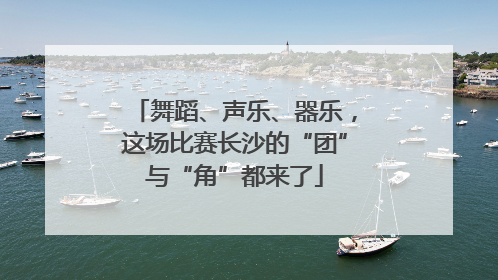 舞蹈、声乐、器乐，这场比赛长沙的“团”与“角”都来了