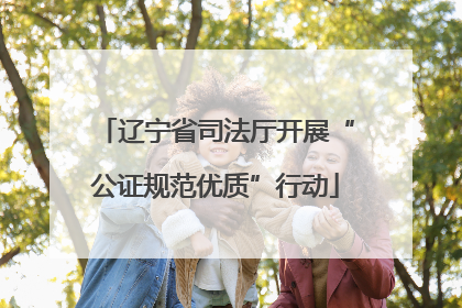 辽宁省司法厅开展“公证规范优质”行动