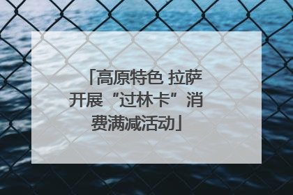 高原特色 拉萨开展“过林卡”消费满减活动
