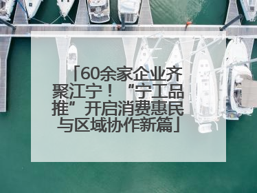60余家企业齐聚江宁！“宁工品推”开启消费惠民与区域协作新篇